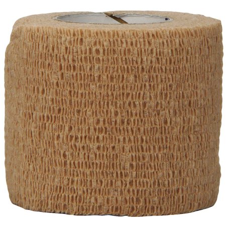 Bandage Cohesive Elastic 3M™ Coban™ 2 Inch X 5 Yard Standard Compression Self-adherent Closure Tan NonSterile (1/RL 36RL/CS) by Solventum Corporation  ID 1582